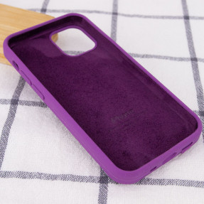 Чохол Silicone Case iPhone 12/12 Pro (фіолетовий)