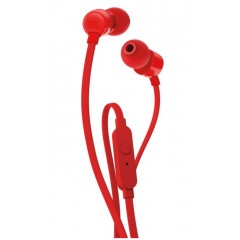 Вакуумні навушники-гарнітура JBL T110 (Red) JBLT110RED