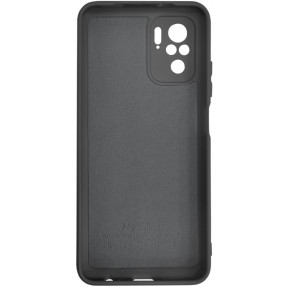 Чoхол Silicone Case Xiaomi Redmi Note 10/ Note 10S/Poco M5s (чорний)