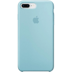 Чохол Silicone Case iPhone 7/8 Plus (небесно-блакитний)