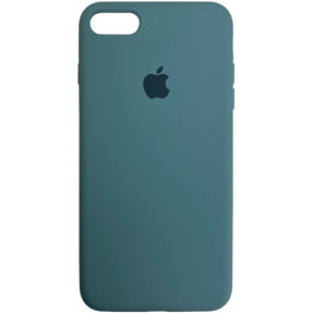 Чохол Silicone Case iPhone 7/8/SE 2020 (сіро-бірюзовий)