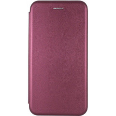 Книга Premium Samsung Galaxy A12 (бордовый)