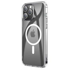Чохол силіконовий TPU MagSafe iPhone 12 Pro (прозорий)