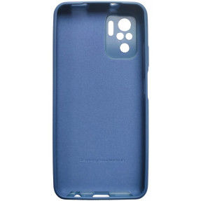 Чoхол Silicone Case Xiaomi Redmi Note 10/ Note 10S/Poco M5s (темно-синій)