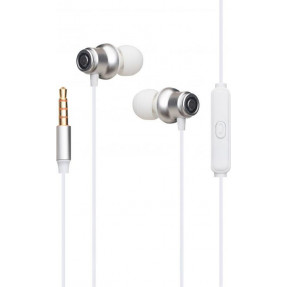 Вакуумні навушники-гарнітура Celebrat D5 (White)