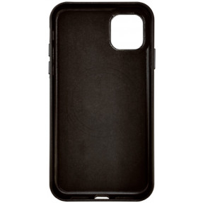 Чохол Leather MagSafe Case iPhone 12/12 Pro (Black)