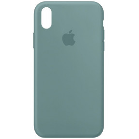 Чохол Silicone Case iPhone XR (сіро-зелений)