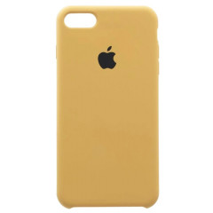 Чехол Silicone Case iPhone 7/8/SE 2020 (горчичный)