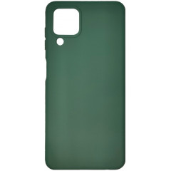 Чохол Silicone Case Samsung A22 (темно-зелений)