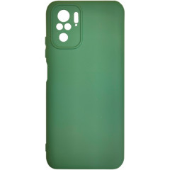Чoхол Silicone Case Xiaomi Redmi Note 10/ Note 10S/Poco M5s (темно-зелений)