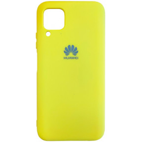 Чохол Silicone Case Lite для Huawei P40 Lite (жовтий)