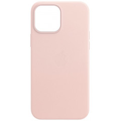 Чохол Leather Case iPhone 12/12 Pro (Sand pink)
