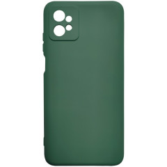 Чохол Silicone Case Motorola G32 (темно-зелений)