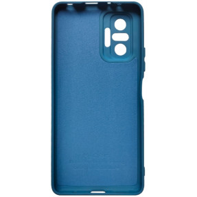 Чохол Silicone Case Xiaomi Redmi Note 10 Pro (темно-синій)