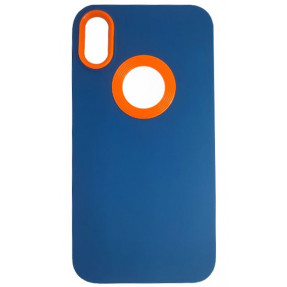 Чохол Silicone Hole Case iPhone XR (синій)