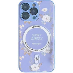 Чохол Secret Garden MagSafe for iPhone 12 Pro Max (Lilac)