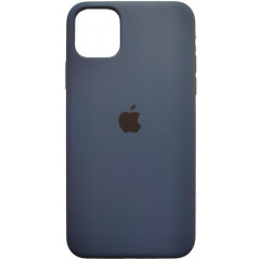 Чехол Silicone Case Iphone 11 Pro Max (темно-синий)