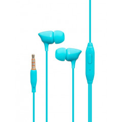 Вакуумні навушники-гарнітура Celebrat G7 (Light Blue)