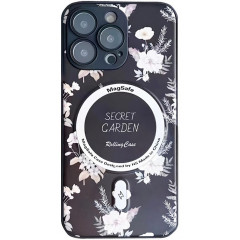 Чохол Secret Garden MagSafe for iPhone 12 Pro (Black)