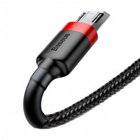 Кабель Baseus Cafule USB for Micro 2.4A 1m CAMKLF-B91 (Red/Black)