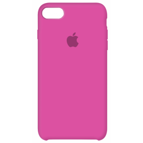 Чохол Silicone Case iPhone 7/8/SE 2020 (яскраво-рожевий)