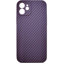 Чохол Carbon Ultra Slim iPhone 12 (фіолетовий)