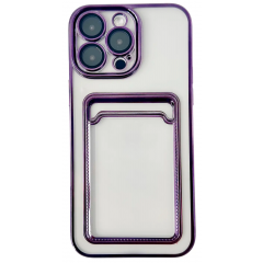 Чохол CARD CASE SAFE iPhone 12 Pro (Deep Purple)