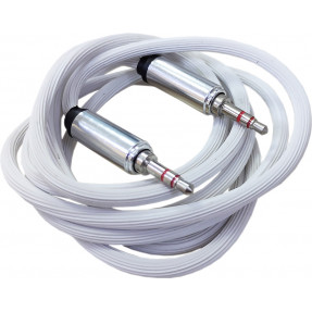 AUX кабель 3.5mm 1.5м (білий)