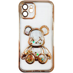Case Shining Bear for iPhone 12 (Gold)