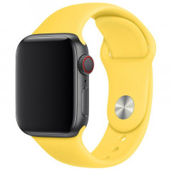 Ремінець силіконовий для Apple Watch 42/44mm (жовтий)
