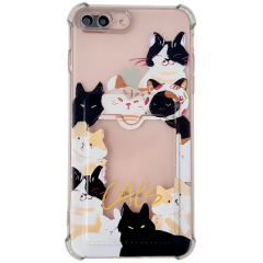 Case Animal Pocket Case для iPhone 7/8 Plus Cats