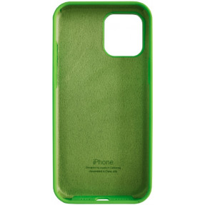 Чохол NEW Silicone Case iPhone 12/12 Pro (Shiny Green)