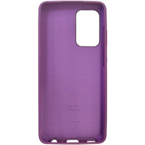 Чохол Silicone Case Samsung Galaxy A52 (фіолетовий)