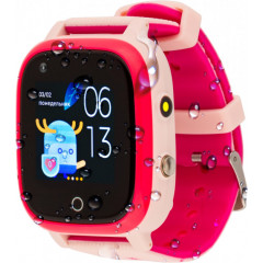 Детские умные часы AmiGo GO005 4G WIFI Thermometer (Pink)