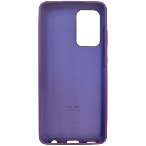 Чохол Silicone Case Samsung Galaxy A52 (пурпур)