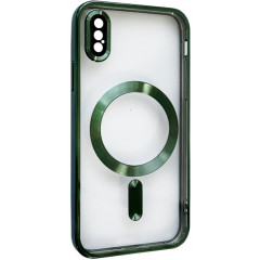 Case Full camera with MagSafe for iPhone X/Xs (Dark Green)