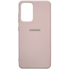 Чохол Silicone Case Samsung Galaxy A52 (бежевий)