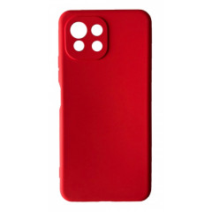 Чохол Silicone Case Xiaomi Mi 11 Lite (червоний)