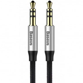 AUX кабель Baseus Yiven M30 3.5mm 1.5m CAM30-CS1 (Black)