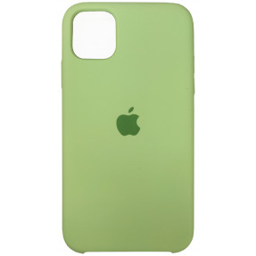 Чохол Silicone Case iPhone 11 Pro Max (фісташковий)