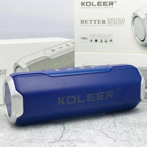 Bluetooth колонка Koleer S218 (Blue)