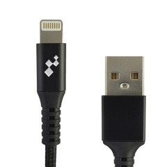 Кабель  iENERGY CA-29 Lighting USB 2.4A (Black) 1m