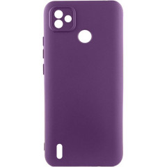 Чохол Silicone Case TECNO POP 5 (фіолетовий)