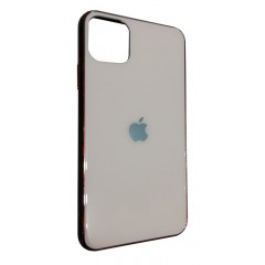 Чохол Glass Case Apple iPhone 11 Pro Max (світло-рожевий)
