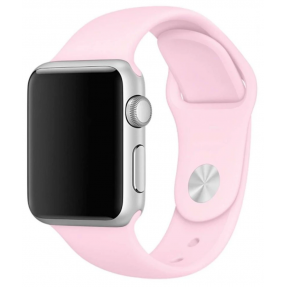 Ремінець силіконовий для Apple Watch 38/40mm (рожевий)