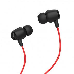 Вакуумні навушники-гарнітура Celebrat FLY-1 (Red)