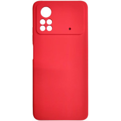 Чохол Silicone Case Poco X4 Pro 5G (червоний)