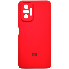 Чохол Silicone Case Xiaomi Redmi Note 10 Pro (червоний)
