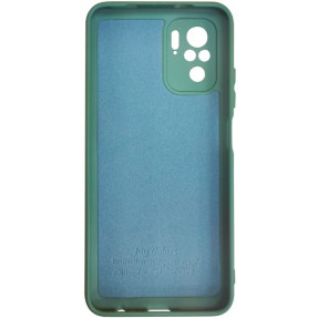 Чoхол Silicone Case Xiaomi Redmi Note 10/ Note 10S/Poco M5s (темно-зелений)