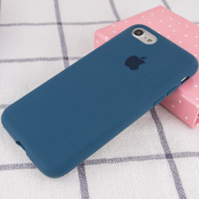 Чохол Silicone Case iPhone 7/8/SE 2020 (морський синій)